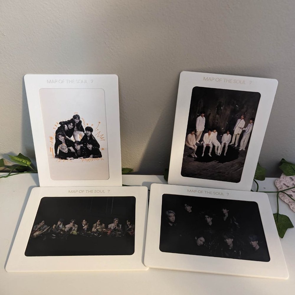 BTS Map of the Soul 7 Preorder Postcards and Frames